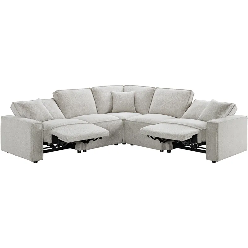 Normandy (VN) Culp Bloke Cotton Sectional 5PC Set- 2P