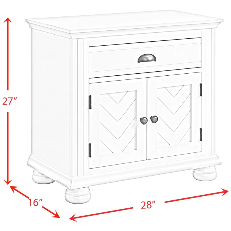 Kona White 4PC Twin Set