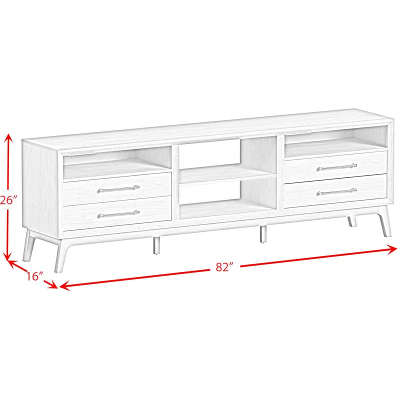 Westland Almond 3PC Set w/82" TV Console