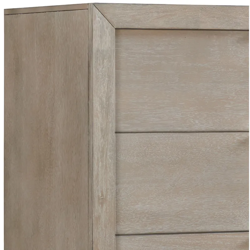 Arcadia Grey 5PC Set w/Queen Canopy Bed