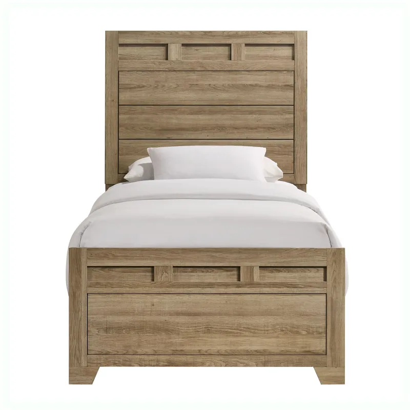 Caro Twin Bed in Natural
