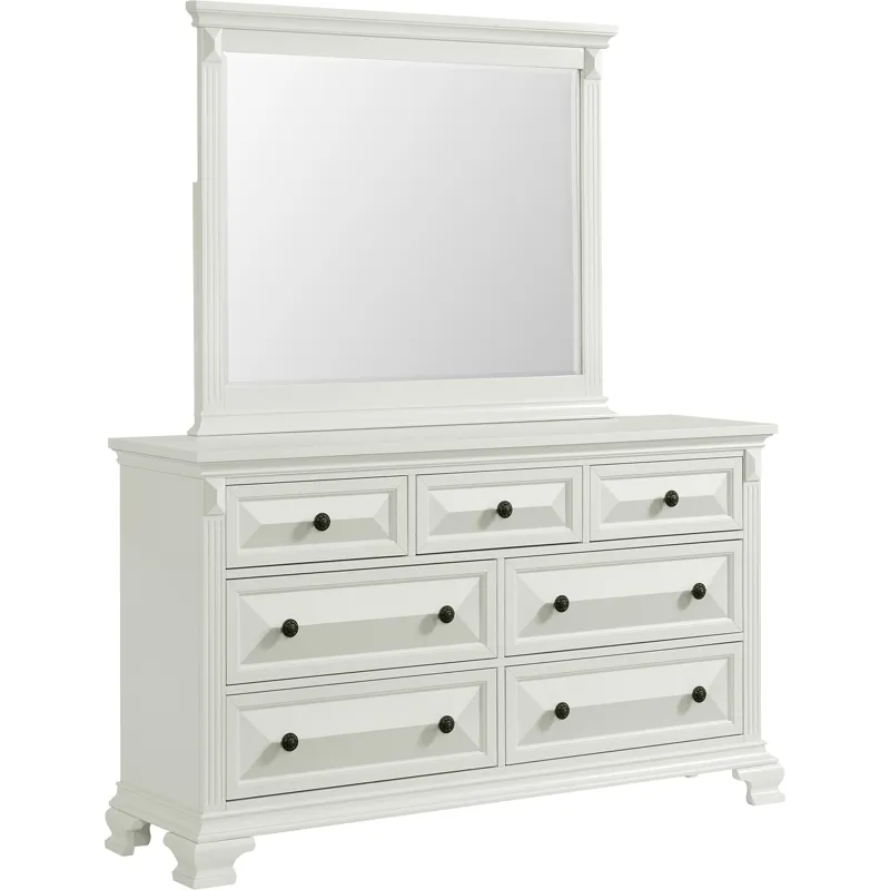 Bridgestone Antique White 3PC Queen Set
