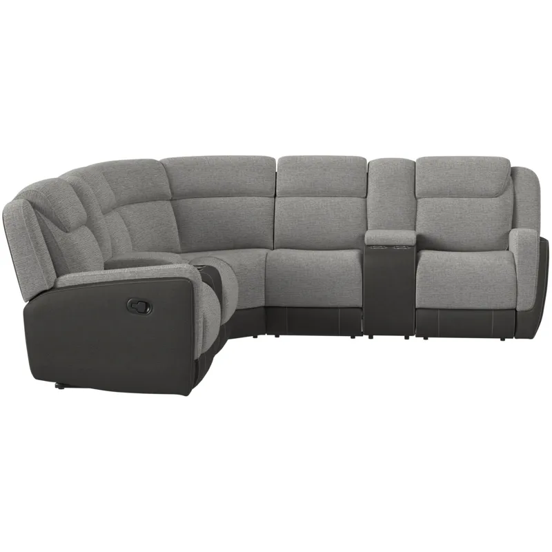 Hornet Rancho Grey Sectional 3PC Set