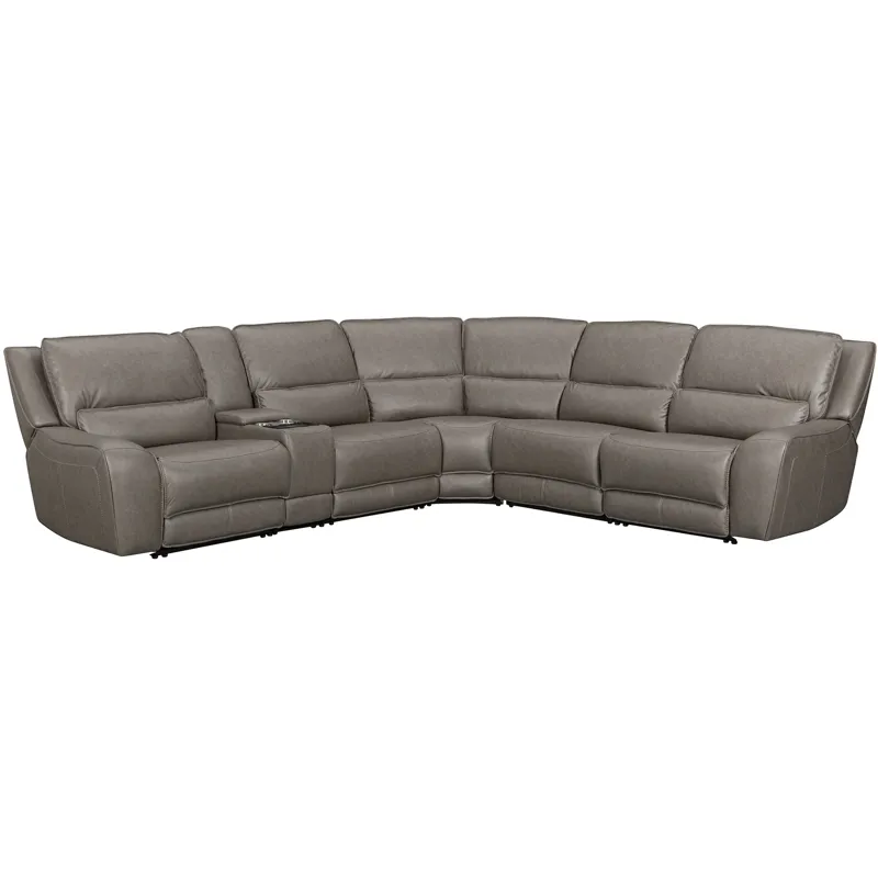 Black Hawk Simba Light Grey Sectional 6PC Set - (3)P2