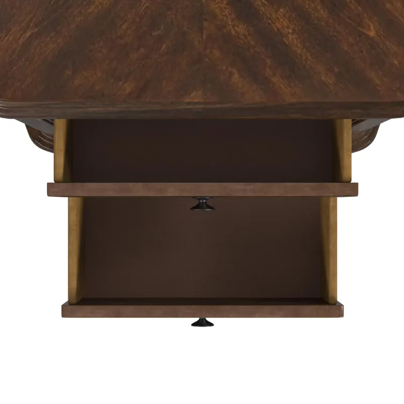 Phillipe 2-Drawer Cabinet with USB in Cherry