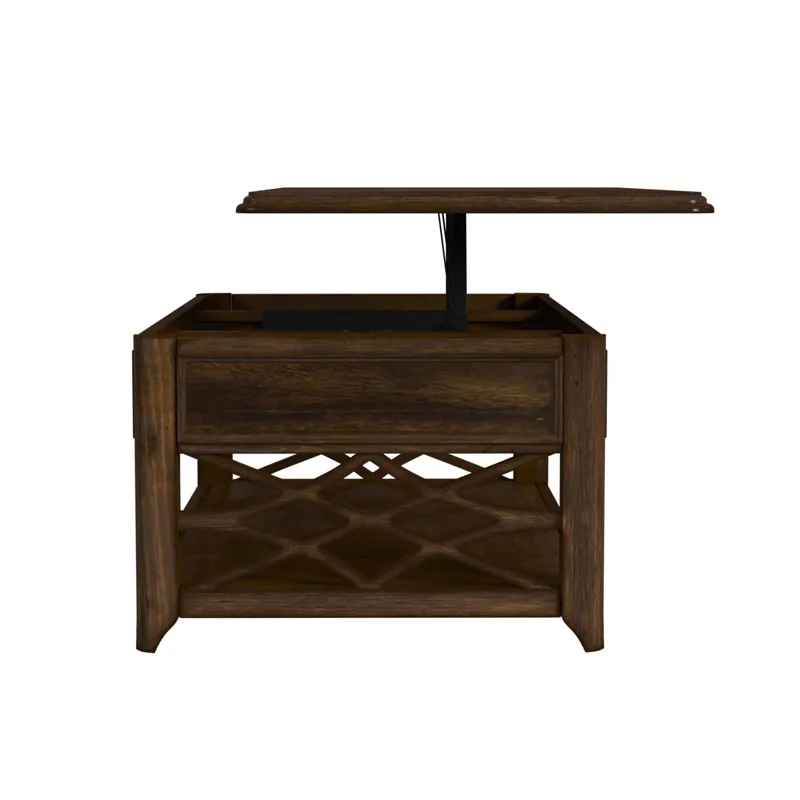 Phillipe Lift-Top Coffee Table in Cherry