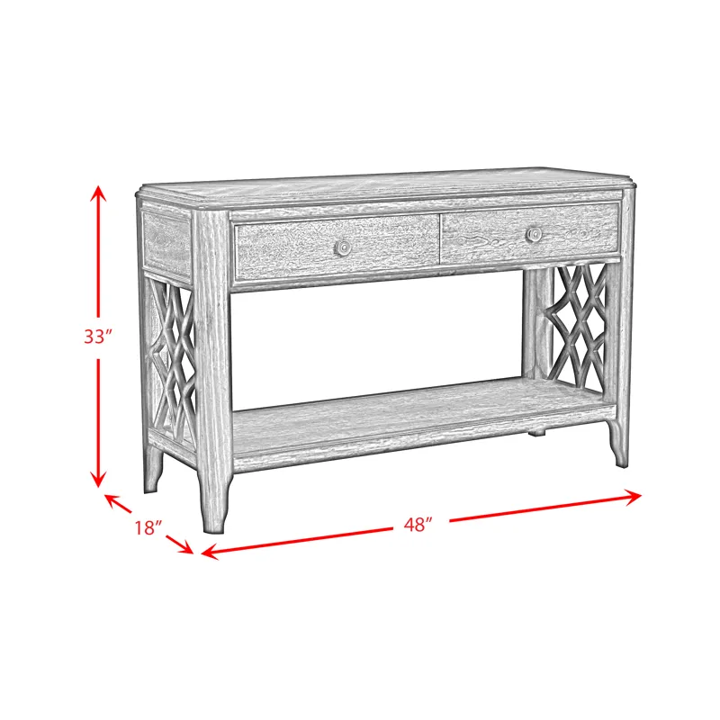 Phillipe Sofa Table in Cherry