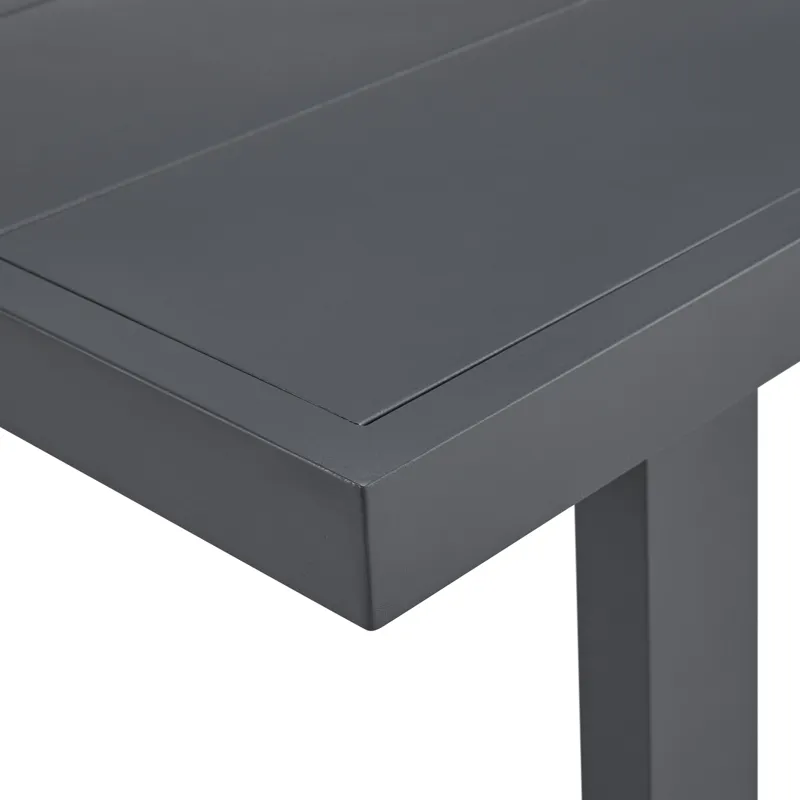 Playa Dining Table - Dark Grey