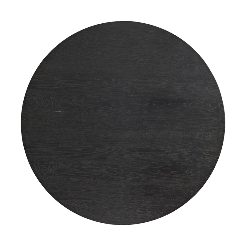 Portland Round Coffee Table in Black