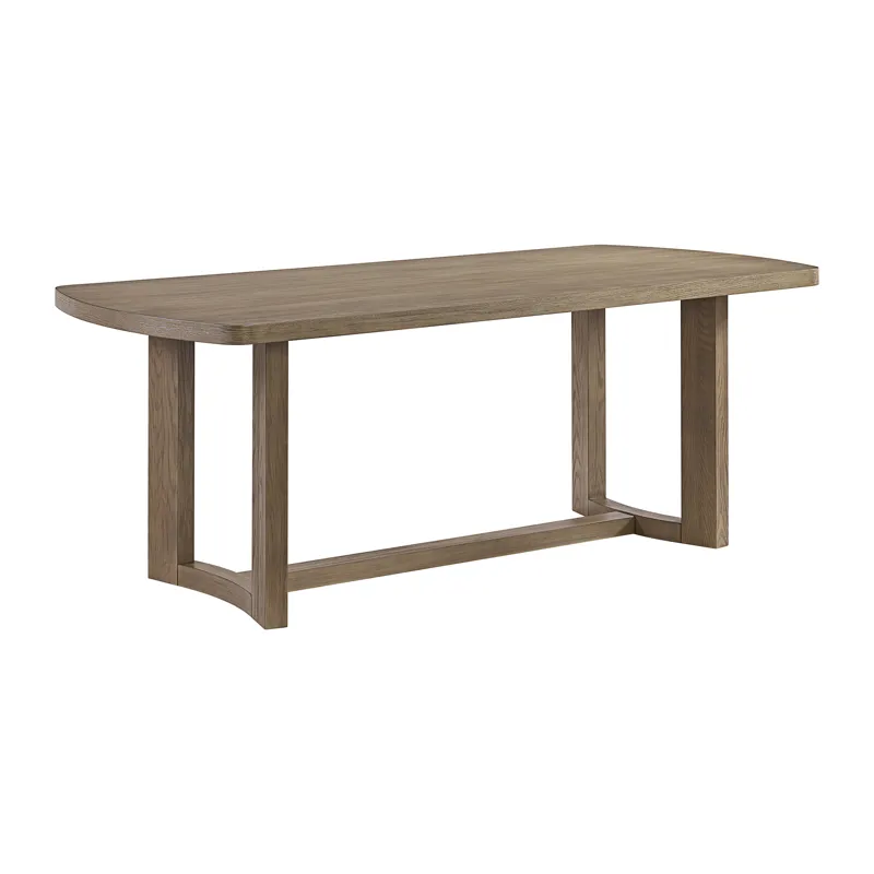 Portland Rectangular Dining Table in Grey