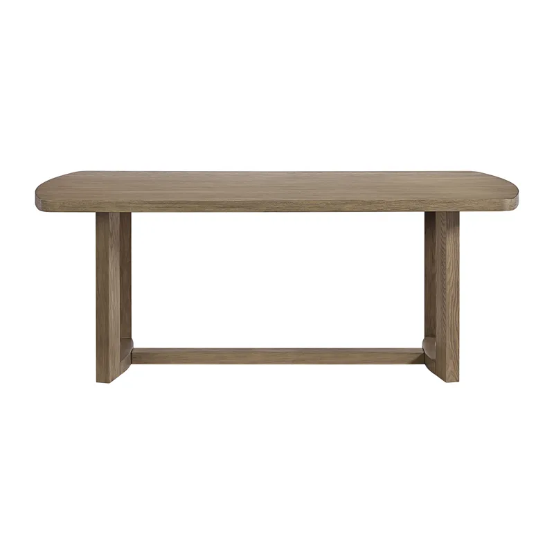 Portland Rectangular Dining Table in Grey