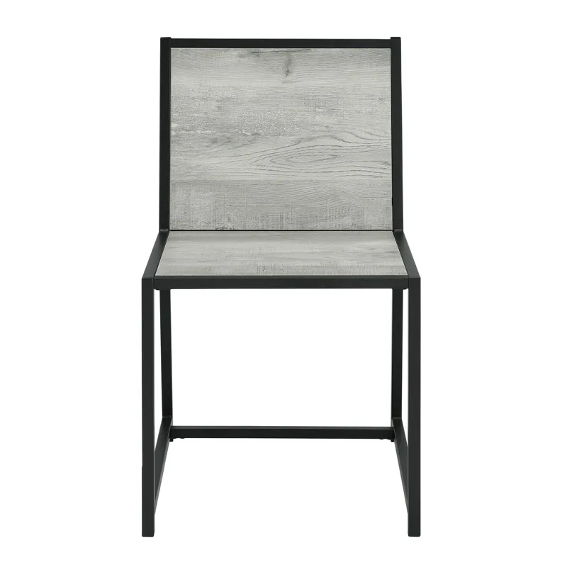 Preston Desk & Chair in Grey