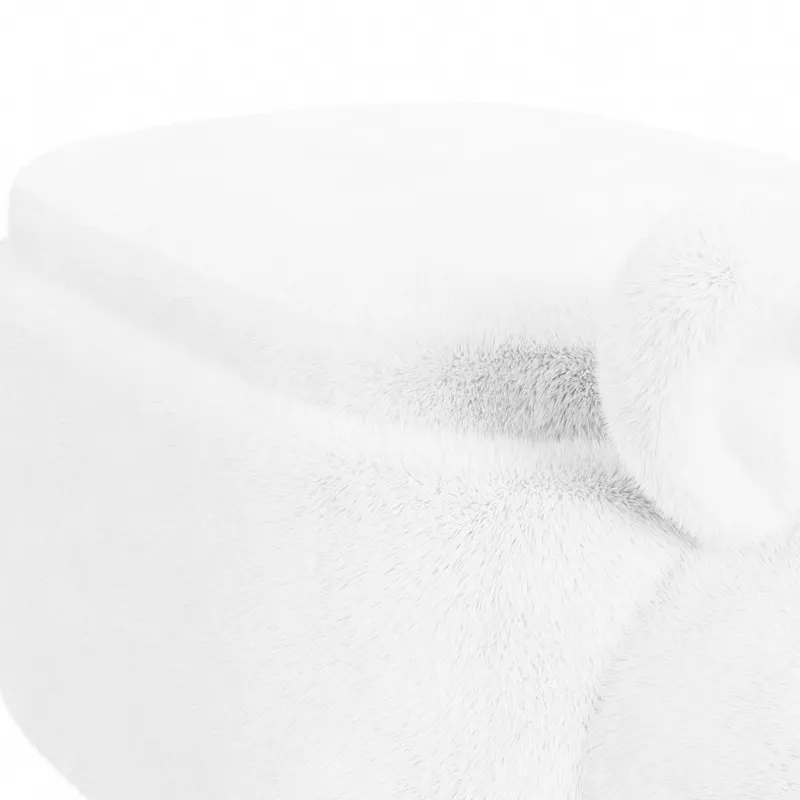 Animal Stools Rabbit Storage Stool in White