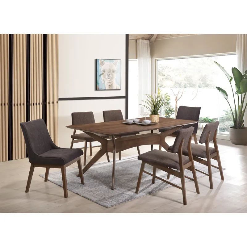 Razor Dining Arm Chair Walnut / FG22616-20 Espresso (2 Per Pack)