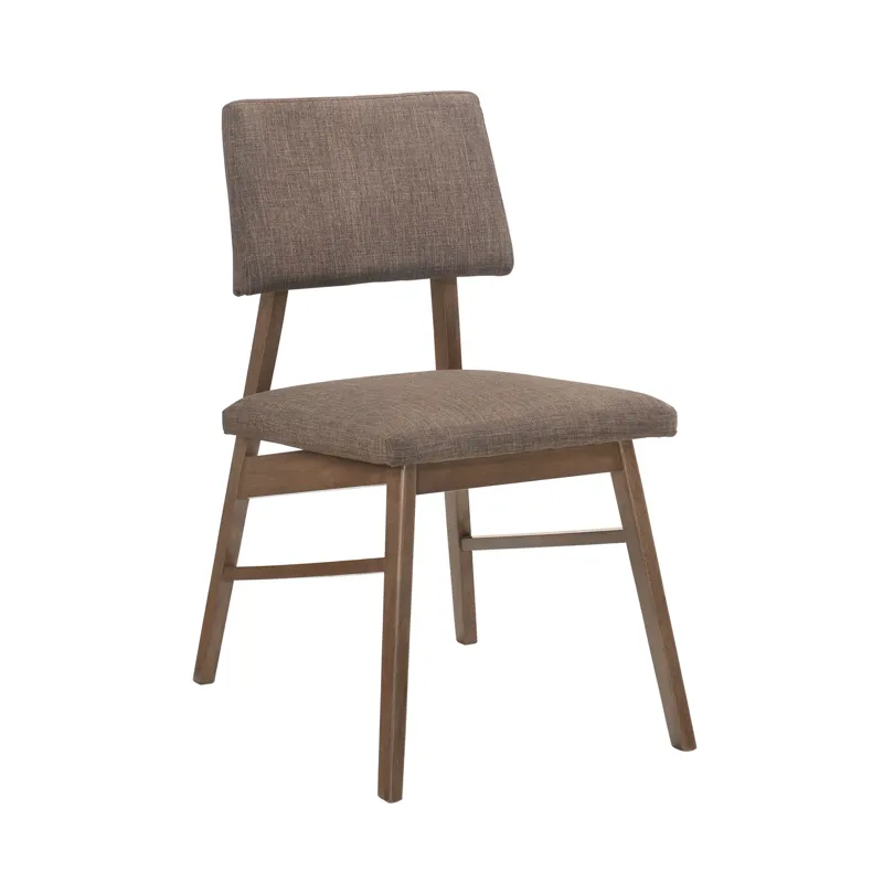 Razor Dining Side Chair Walnut / FG6011-15 Chocolate (2 Per Pack)