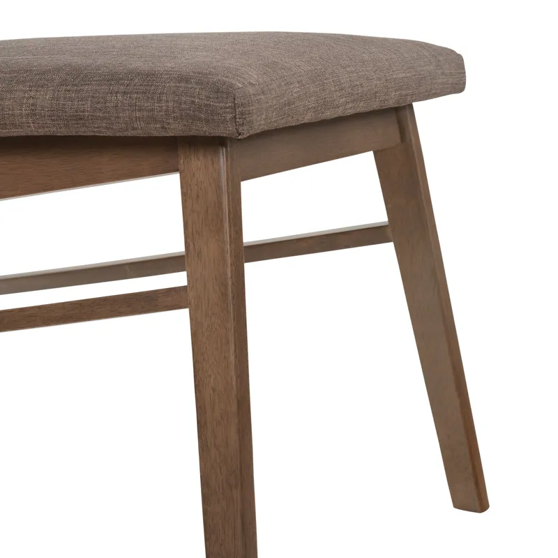 Razor Dining Side Chair Walnut / FG6011-15 Chocolate (2 Per Pack)