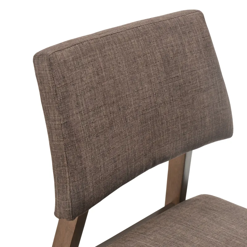 Razor Dining Side Chair Walnut / FG6011-15 Chocolate (2 Per Pack)