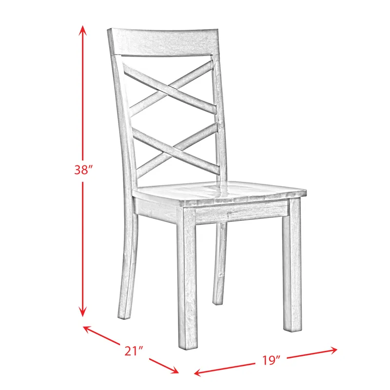 Renegade 6pc Dining Set Grey