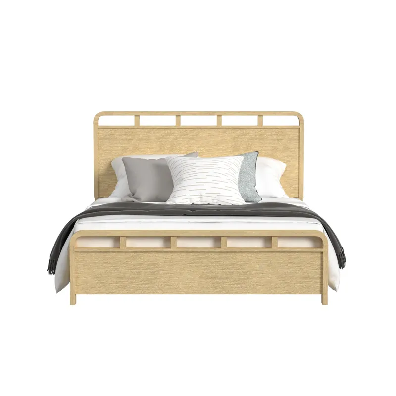 Ridgemont King Panel Bed in Natural