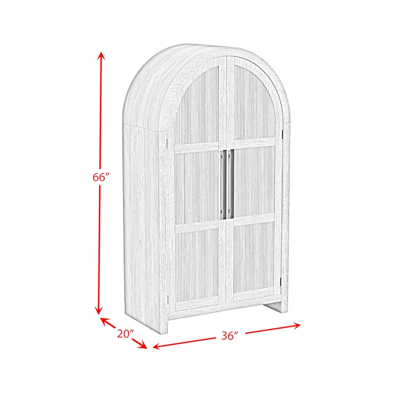 Ridgemont Large Bookcase in Natural