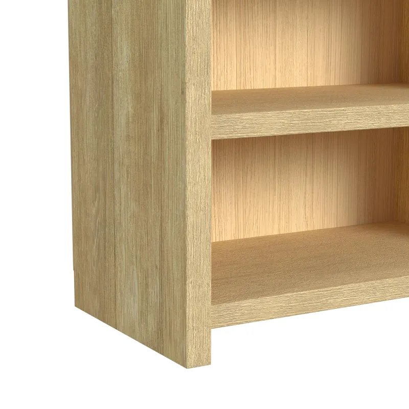 Ridgemont Open Bookcase in Natural