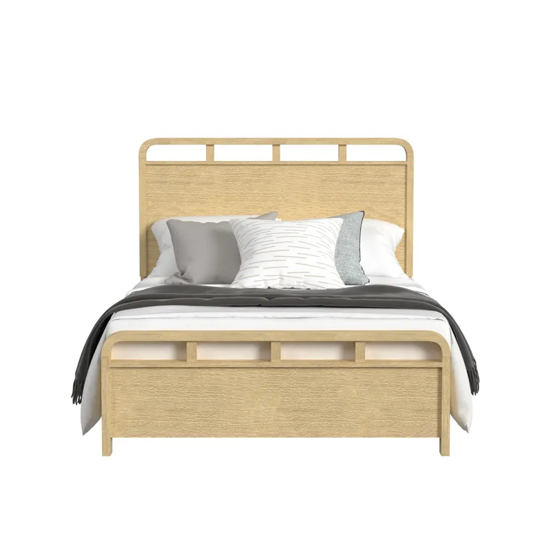 Ridgemont Full Panel Bed in Natural