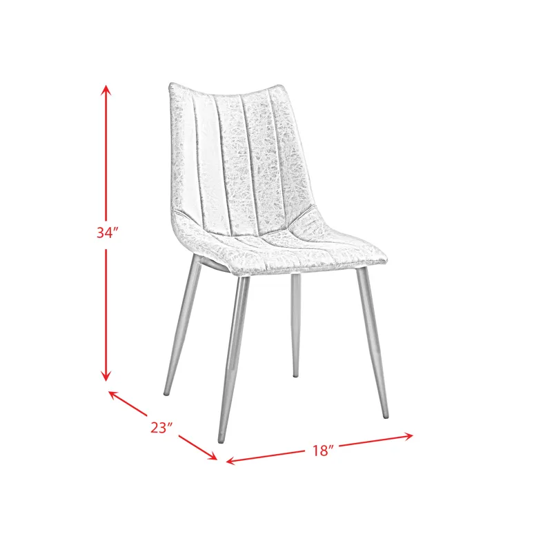Riko Side Chair Grey (2 Per Carton)