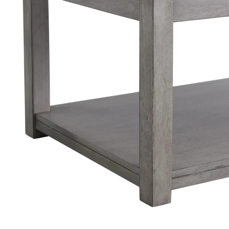 Rina Three Pack Occasional set, coffee W/ Casters in grey