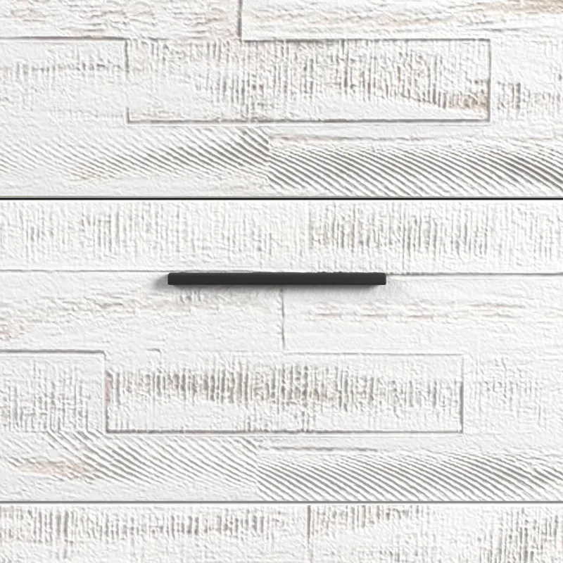 Rogen Rustic Server in Rustic White