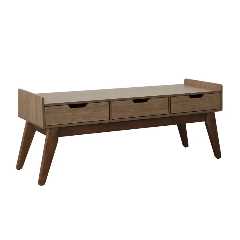 Sade Bench in Walnut