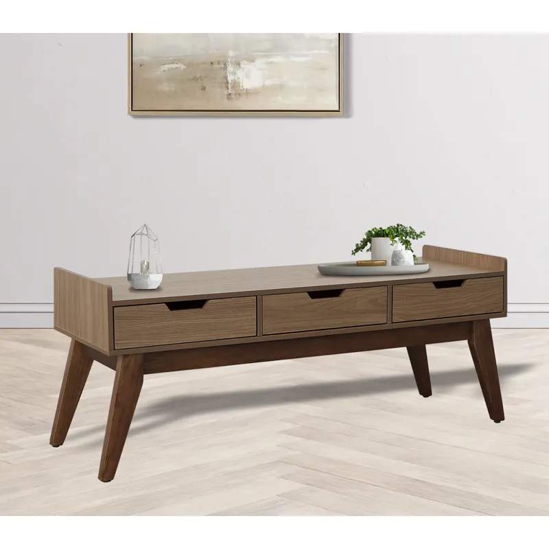 Sade Bench in Walnut