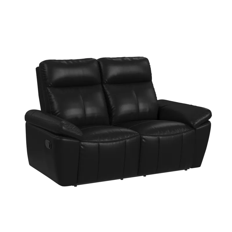 Sago Motion Loveseat in Aviarah Black