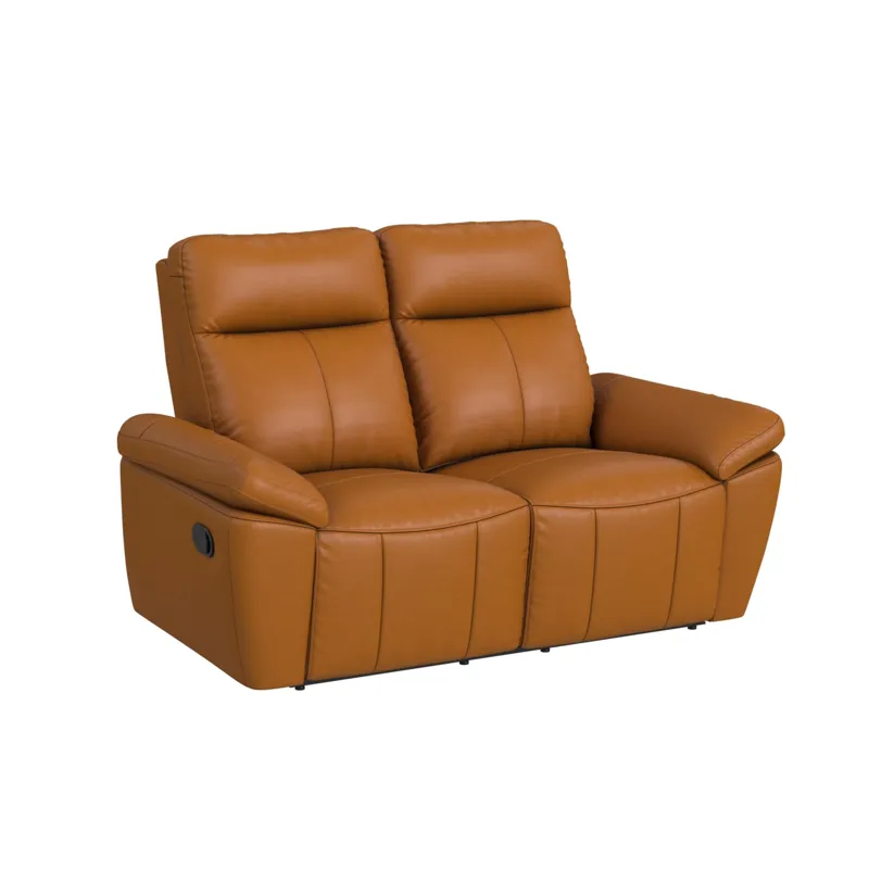 Sago Motion Loveseat in Aviarah Tangerine