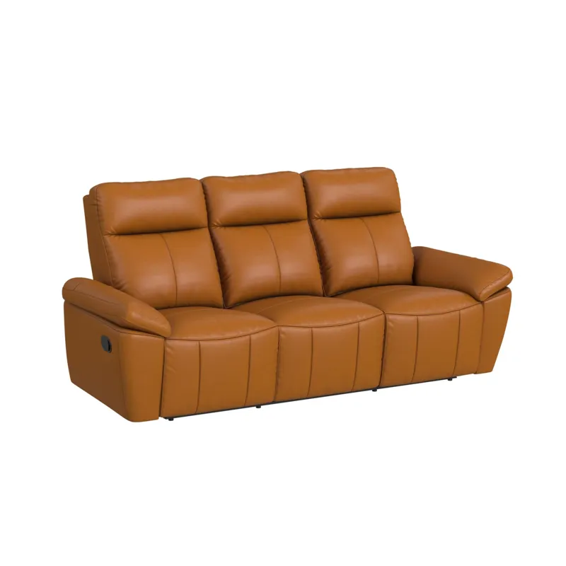 Sago Motion Sofa in Aviarah Tangerine