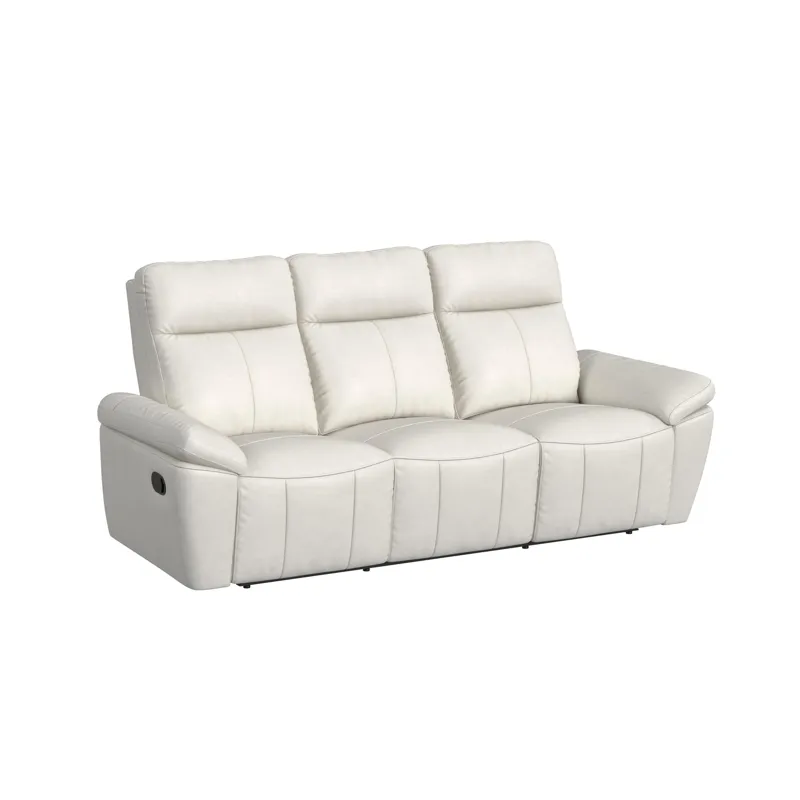Sago Motion Sofa in Aviarah White