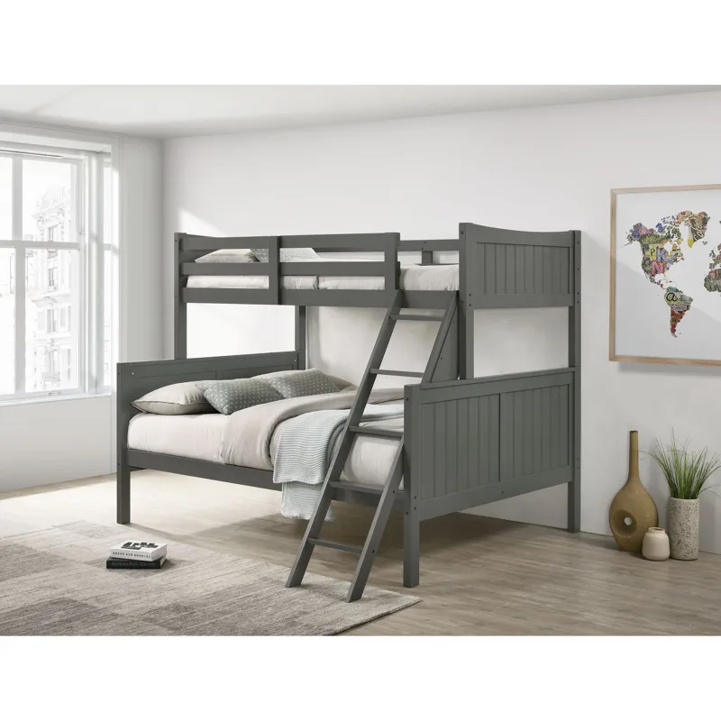 Sami Twin Over Full Bunk Grey
