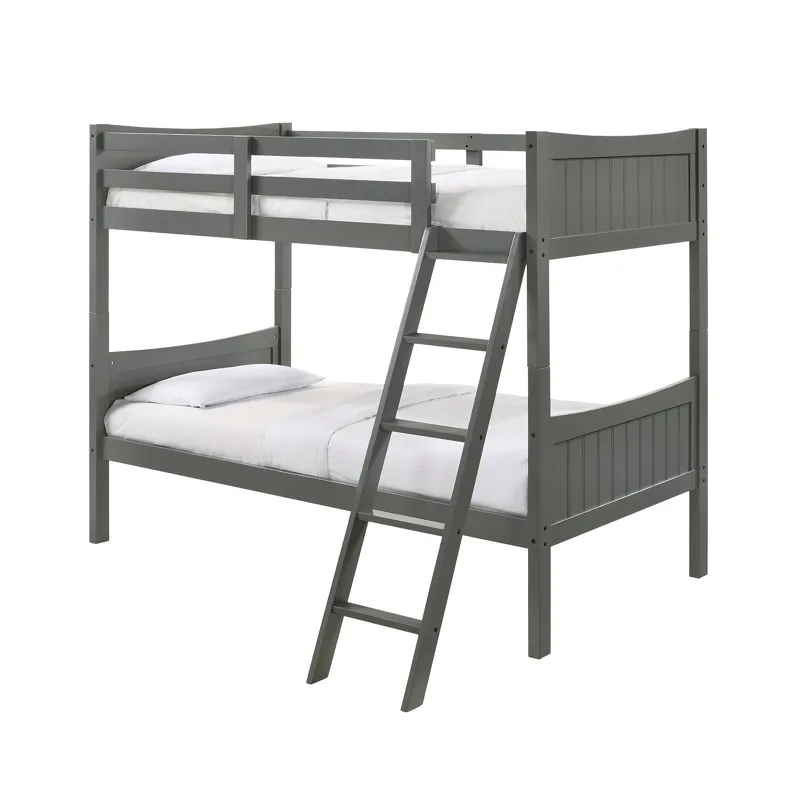 Sami Twin Over Twin Bunk Grey
