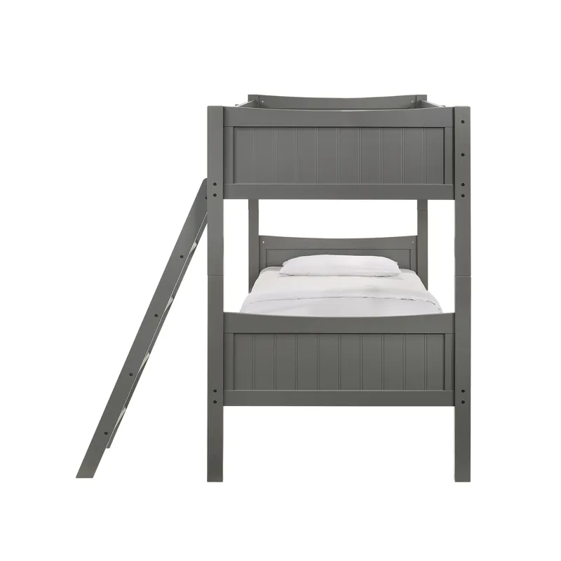Sami Twin Over Twin Bunk Grey
