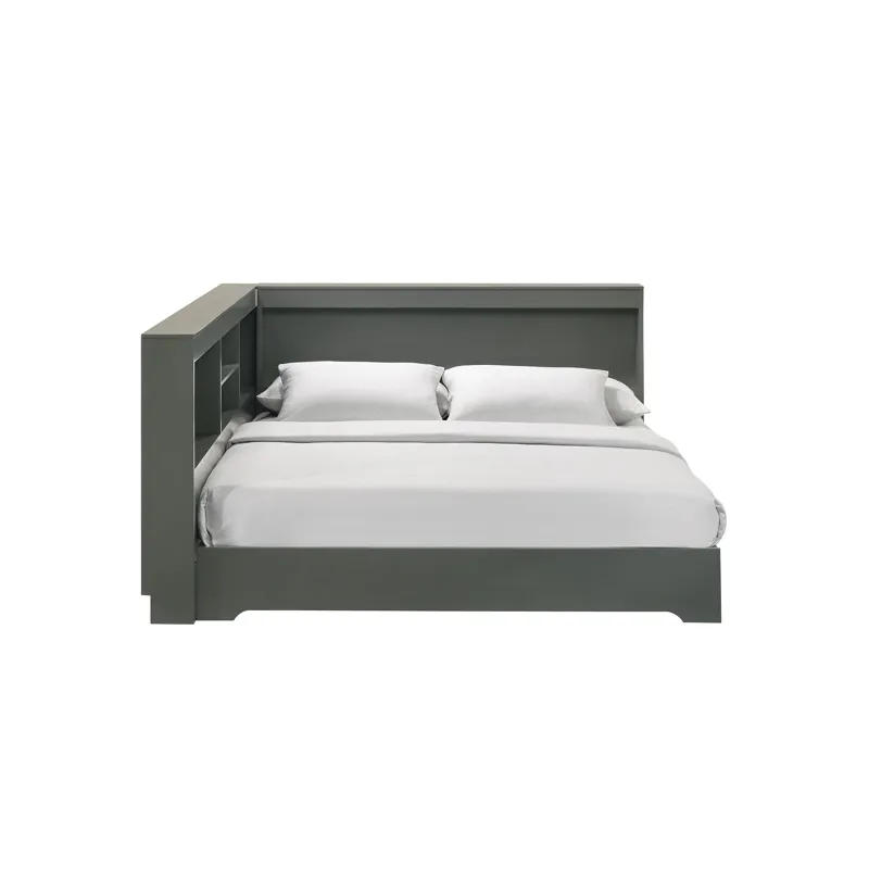 Sami Full Corner Bed in Grey