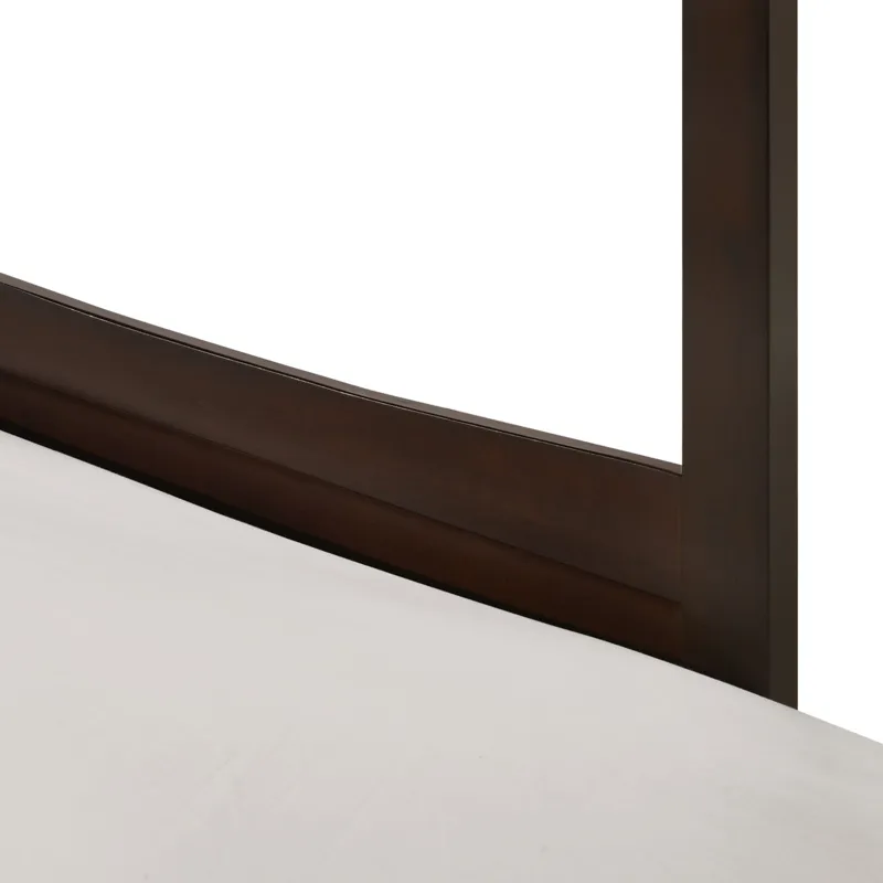 Sami Twin Over Full Step Bunk with Left HB in Espresso