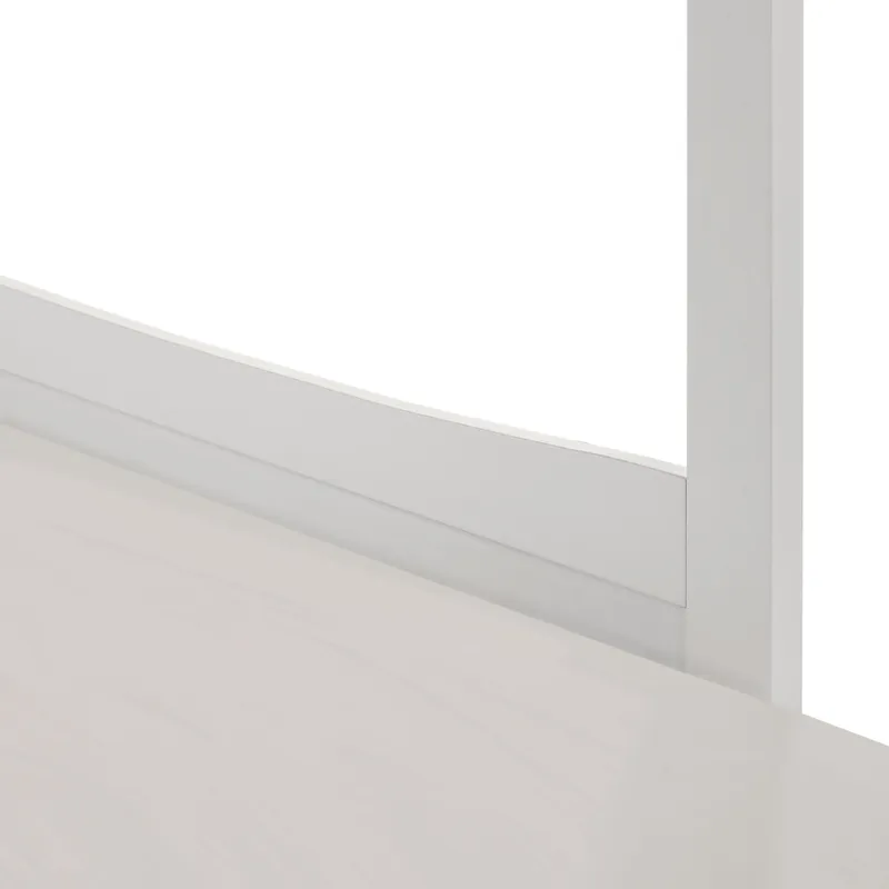 Sami Twin Over Full Step Bunk with Left HB in White