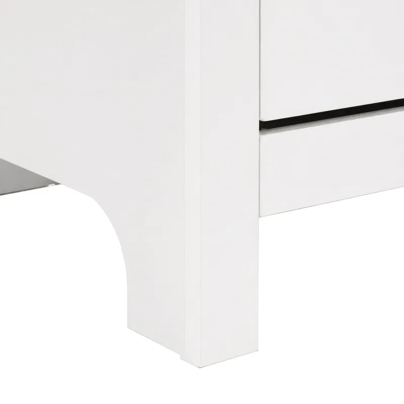 Sami Youth 2-Drawer Nightstand in White
