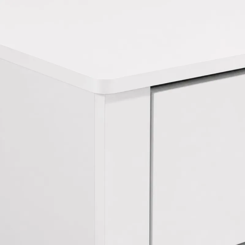 Sami Youth 2-Drawer Nightstand in White