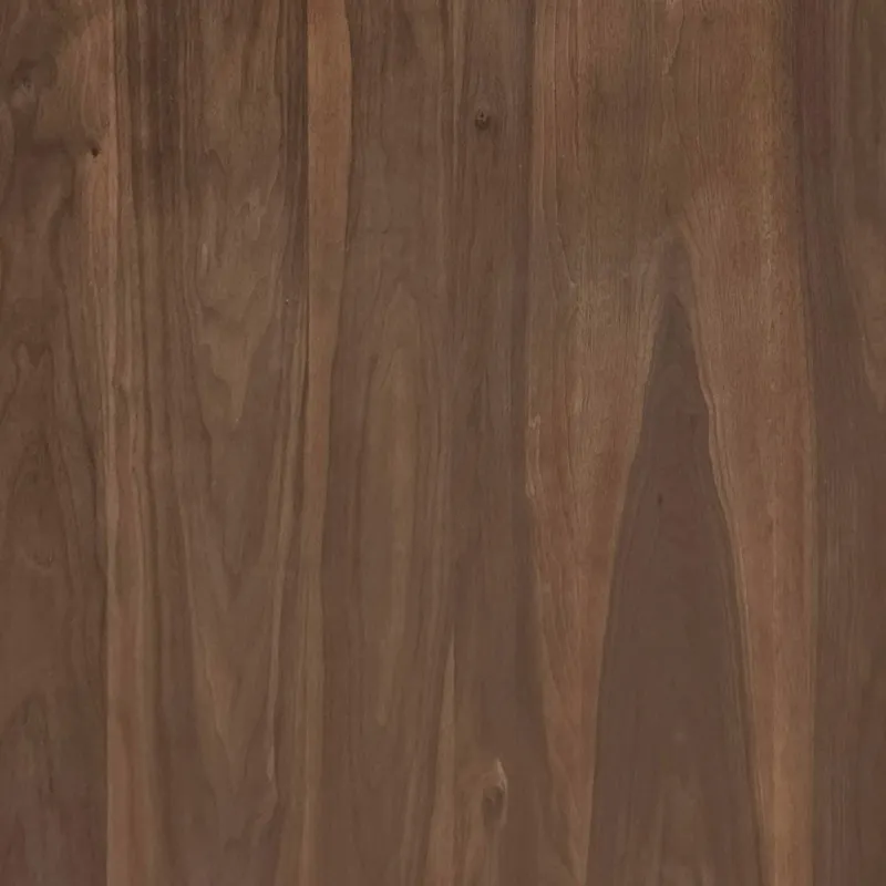 Santa Barbara Kitchen Island & 2 Counter Stools with Dark Grey Fabric in Walnut