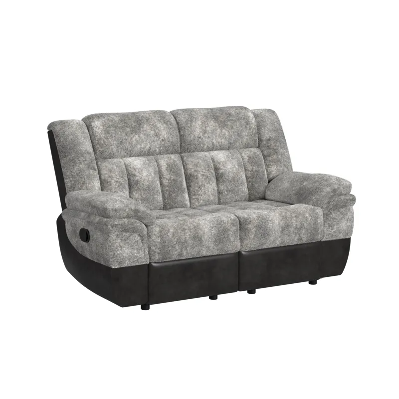 Santorini Motion Loveseat in Dillon/Shire Grey
