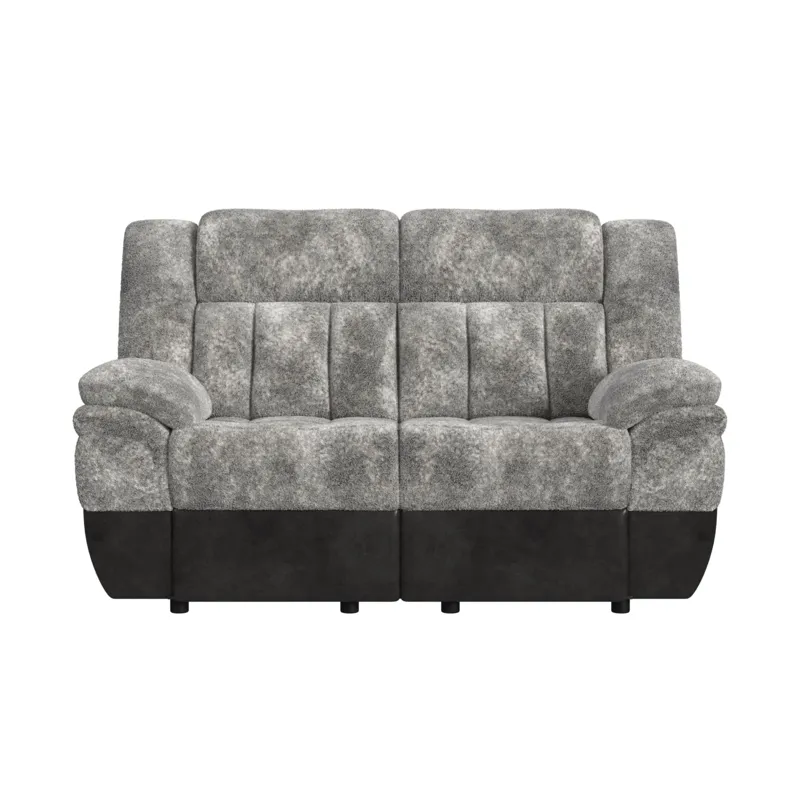 Santorini Motion Loveseat in Dillon/Shire Grey