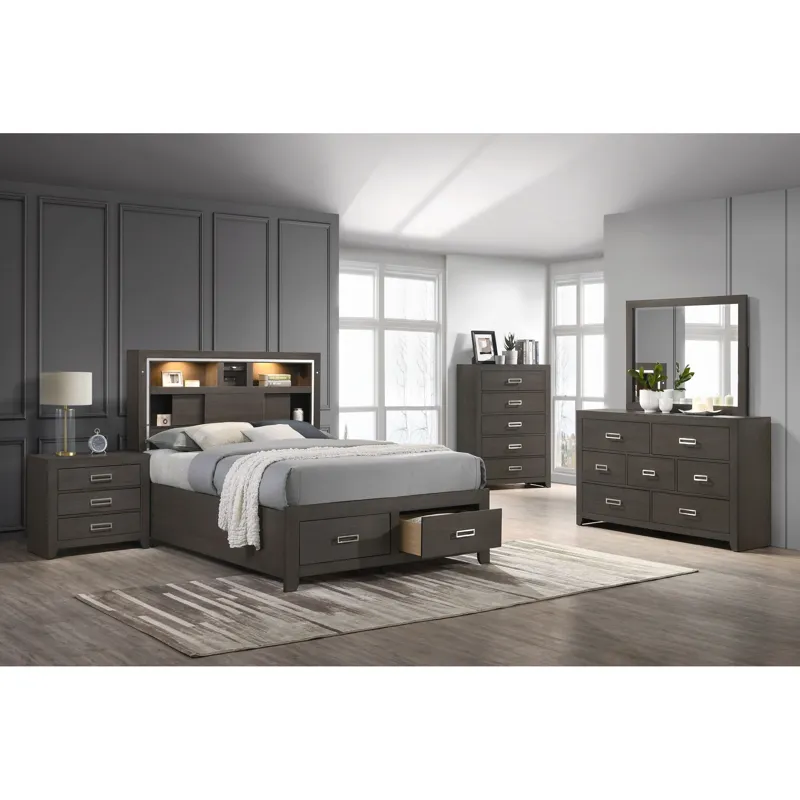 Sasha Dresser & Mirrow in Grey