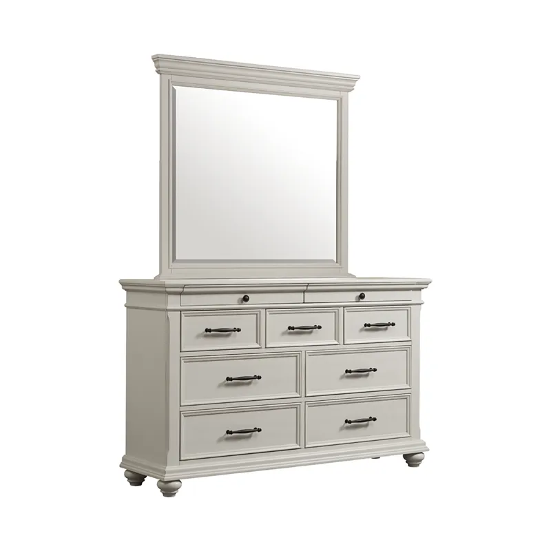 Slater 9-Drawer Dresser with Mirror