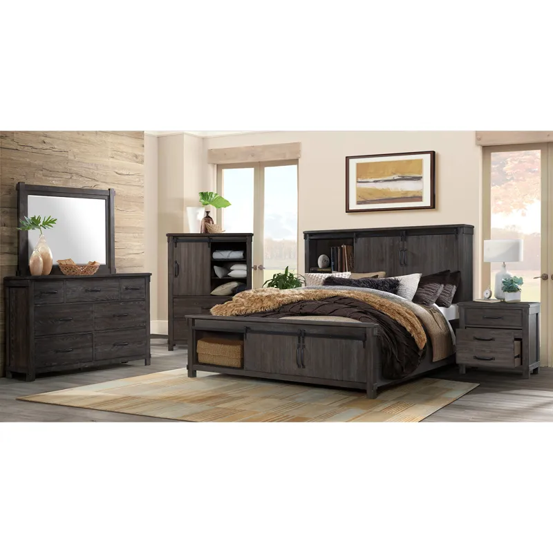 Scott Queen Platform Storage Bed