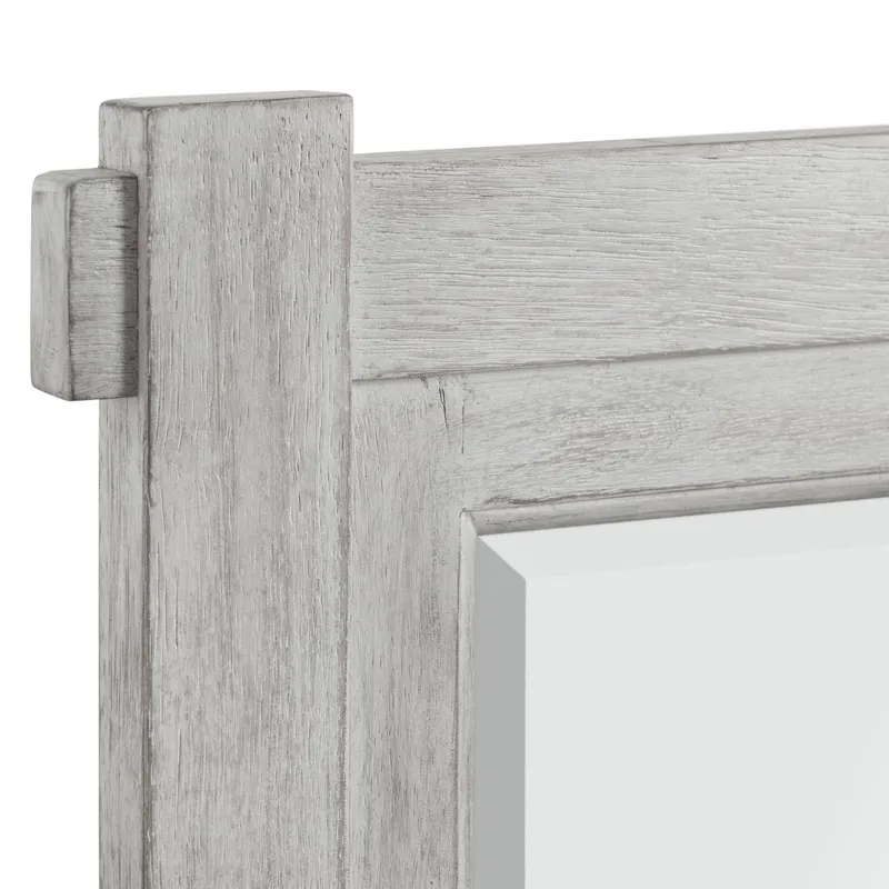 Scott Dresser & Mirror Set White Finish